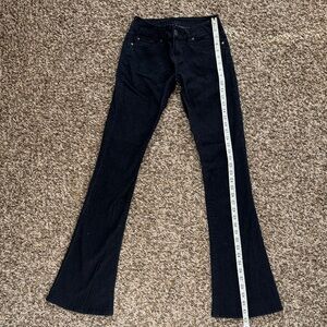 Buffalo David Bitton Women's Dark Blue Skinny Flare Jeans